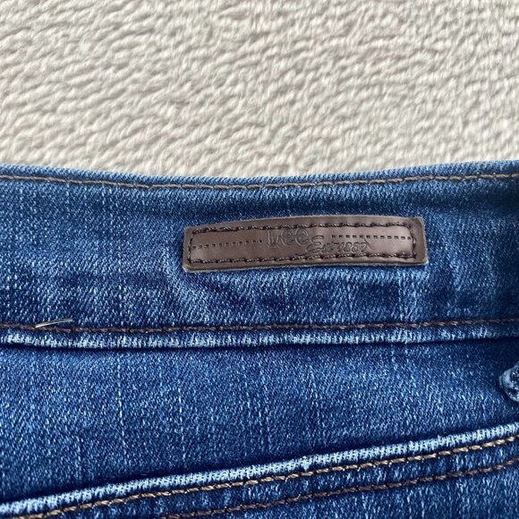 Lee Womens Jeans Size 16 Short Classic Fit Straight Leg Blue Denim Casual Pocket - Picture 16 of 16